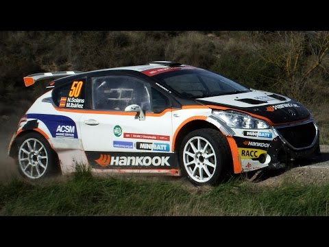 Test Xevi Pons | Peugeot 208 R5 | Rally Monte-Carlo 2016