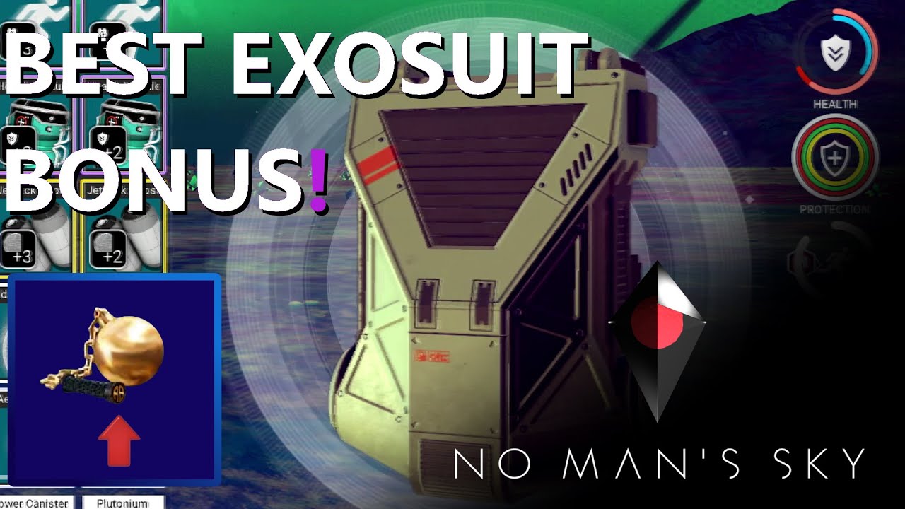 No Man's Sky - Best Exosuit Technology Bonus - YouTube