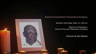 In Loving Memory of Bishop Fitzherbert Theophilus Farrell - Obituary