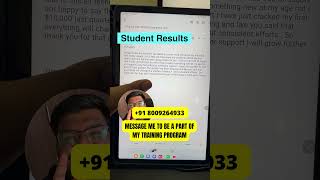 My Student Earns $10,000 | Taresh Singhania Course Review