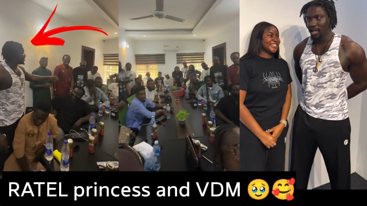 RATEL princess jojooflele celebrate 1year anniversary with vdm and vdm host all RATEL leaders today