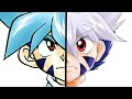 The artistic evolution of beyblade