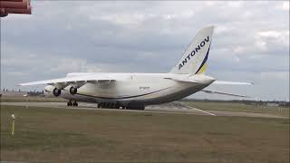 Ukraine&#39;s Antonov 124 Landing At Doncaster Sheffield Airport                 August 19th 2022