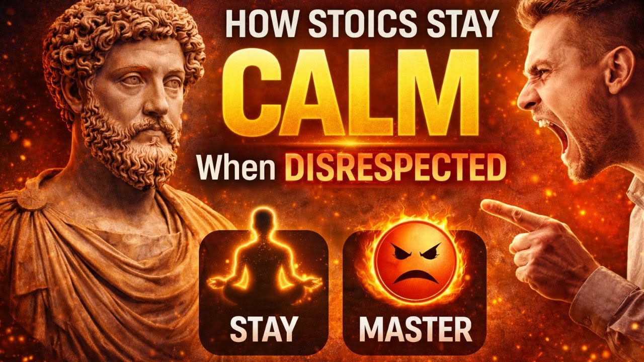 How to Stay Calm When People Disrespect You (Stoic Way)