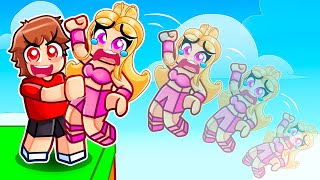 Spending $100,000 In Roblox GRAB Battles With MY CRAZY FAN GIRLS... screenshot 2