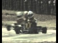 A young Michael Schumacher karting
