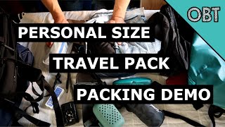 Packing Demo: Best Personal Item Sized Travel Packs