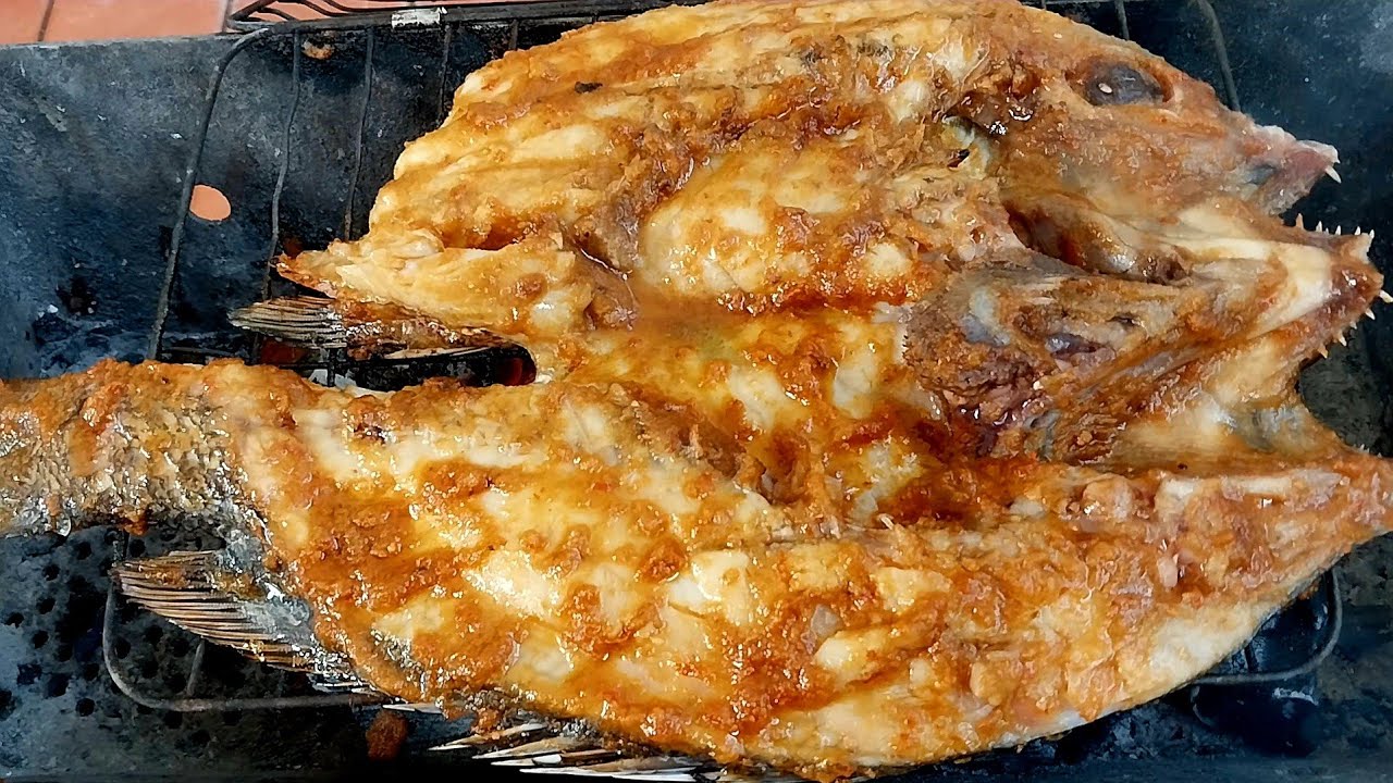Resep ikan kakap bakar parape khas makassar|| sangat enak,gurih - YouTube