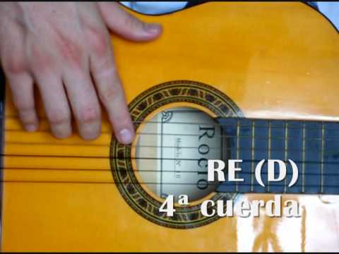 Cómo afinar una guitarra (parte 1) - YouTube