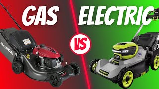 Gas HONDA vs Electric RYOBI Lawn Mower | Which Is Better?