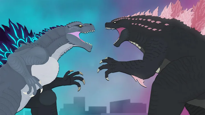 Evolved Godzilla vs LordVerse Godzilla (PART 1) | MonsterVerse Titan BATTLE | DinoMania