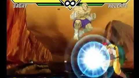 CVS2 SAGAT 100% Combo カプエス2 サガット 十割コンボ