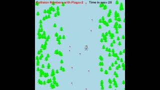 Skier game with Python pygame