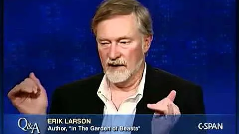 Q&A: Author Erik Larson