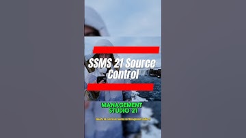 SSMS 21 Source Control