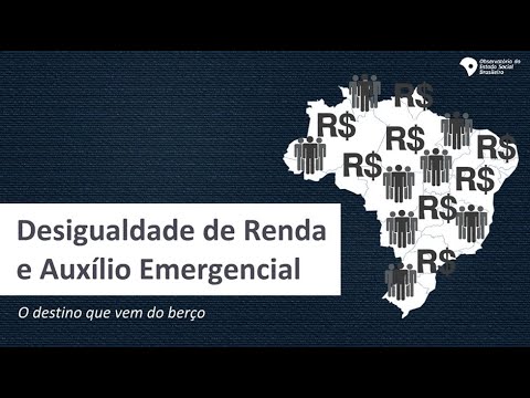 Desigualdade de Renda e Auxílio Emergencial | Porque o Estado Importa