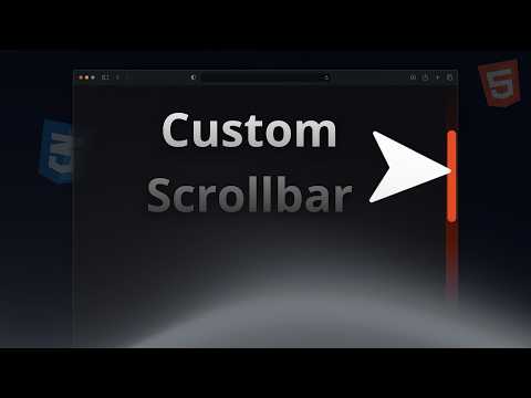 Stop Using Default Scrollbars! Custom CSS Scrollbar Tutorial