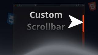 Stop Using Default Scrollbars! Custom CSS Scrollbar Tutorial