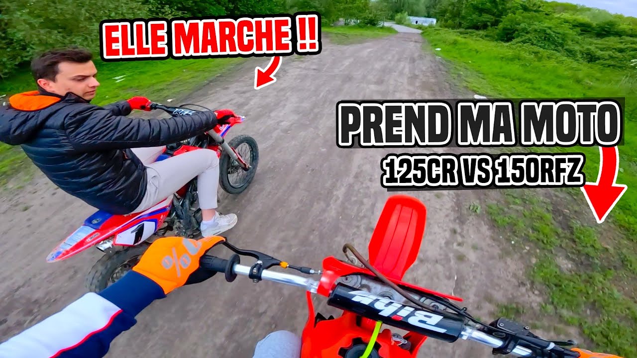 J'ÉCHANGE MON 125CR CONTRE CETTE MOTO !
