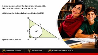 Could you find the missing length? (IB Math Deductive circle)
