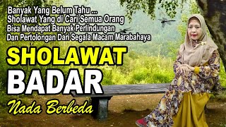 SHOLAWAT BADAR TANPA MUSIK NADA BERBEDA HJ. ERTIN IRIANSIH