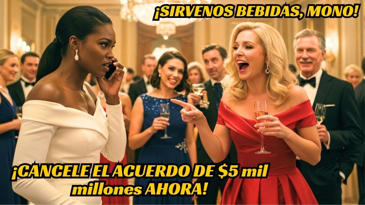 Familia blanca millonaria se burla de mujer negra; ella cancela trato de $5 mil millones.