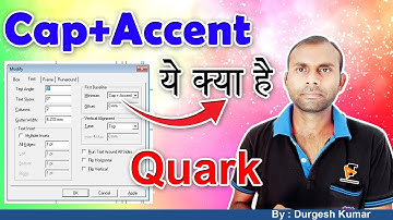 How To Set Cap+Accent By Default in QuarkXpress | QuarkXpress Tutorial in Hindi | 2021 Quark