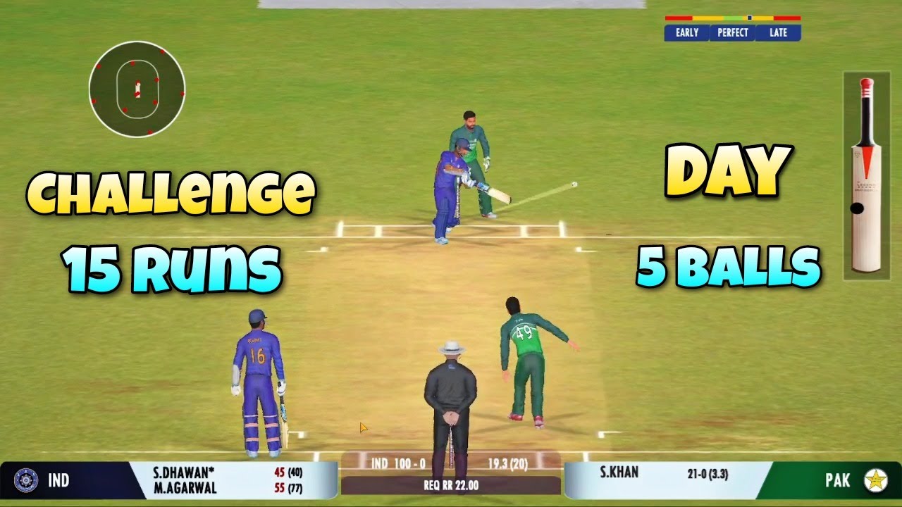 16 Runs Need 6 Balls Super Challenge in Real Cricket™ 22 || OctaL - YouTube
