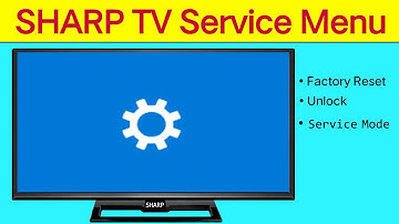How To Keys Unlock On SHARP TV / Factory Restore and Service Menu Open on Sharp TV and LCD