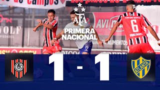 Chacarita 1-1 Atlanta | Primera Nacional | Fecha 9 (Zona B)