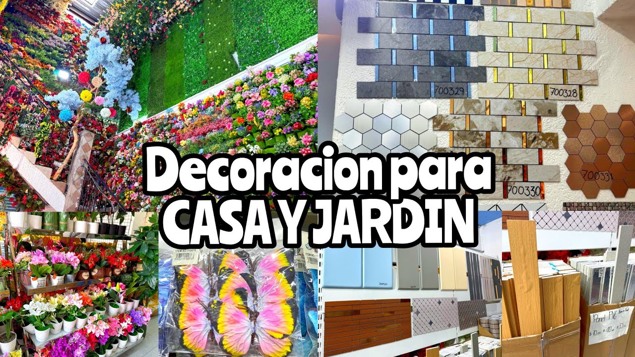 Decoraciones para tu HOGAR Y JARDINES🏡 FLORES / MACETAS / PISOS /  FOLLAGE / PASTO