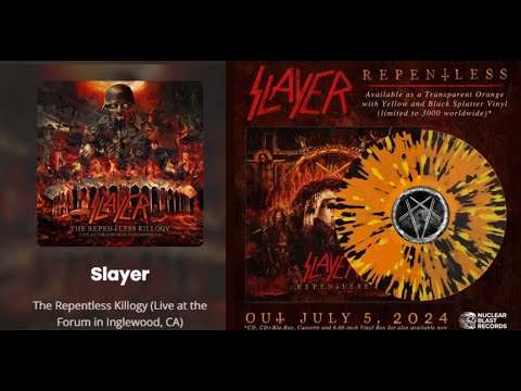 SLAYER announce two vinyl reissues + reuniting live concerts set!