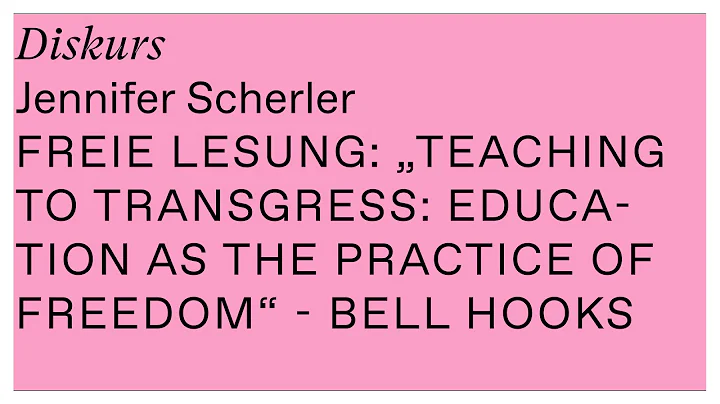 Jennifer Scherler - Teaching to transgress: educat...