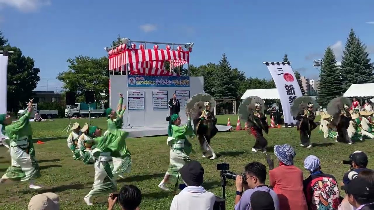 2025.8.23(土)西区YOSAKOIソーランふれあいフェスティバル　新琴似天舞龍神『開拓魂「和」〜伝統〜』