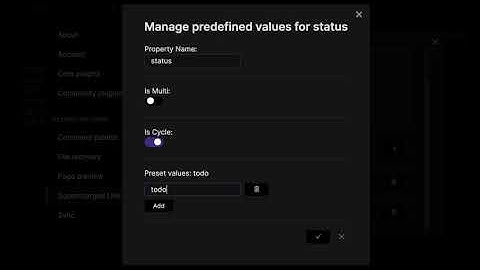 Obsidian - Supercharged Links - 9 update cycle property