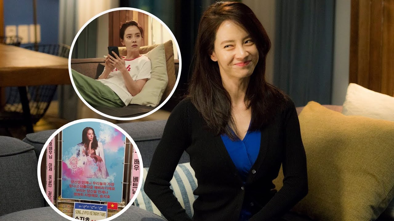 Song Ji Hyo Says Thank You to Fans supporting her new Drama Wind Wind