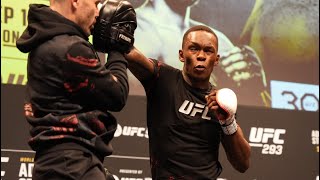 Israel Adesanya UFC 293 Workouts