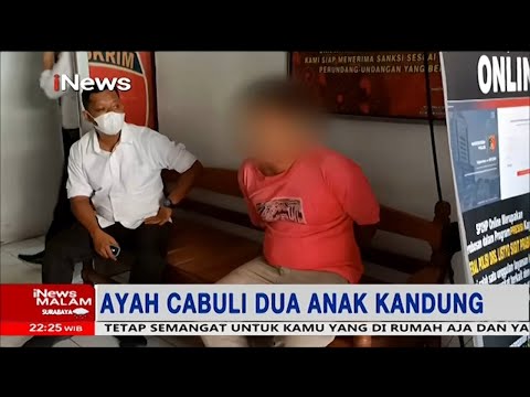 Ayah di Tebo, Jambi, Tega Perkosa Dua Anak Kandungnya Puluhan Kali #iNewsMalam 04/08