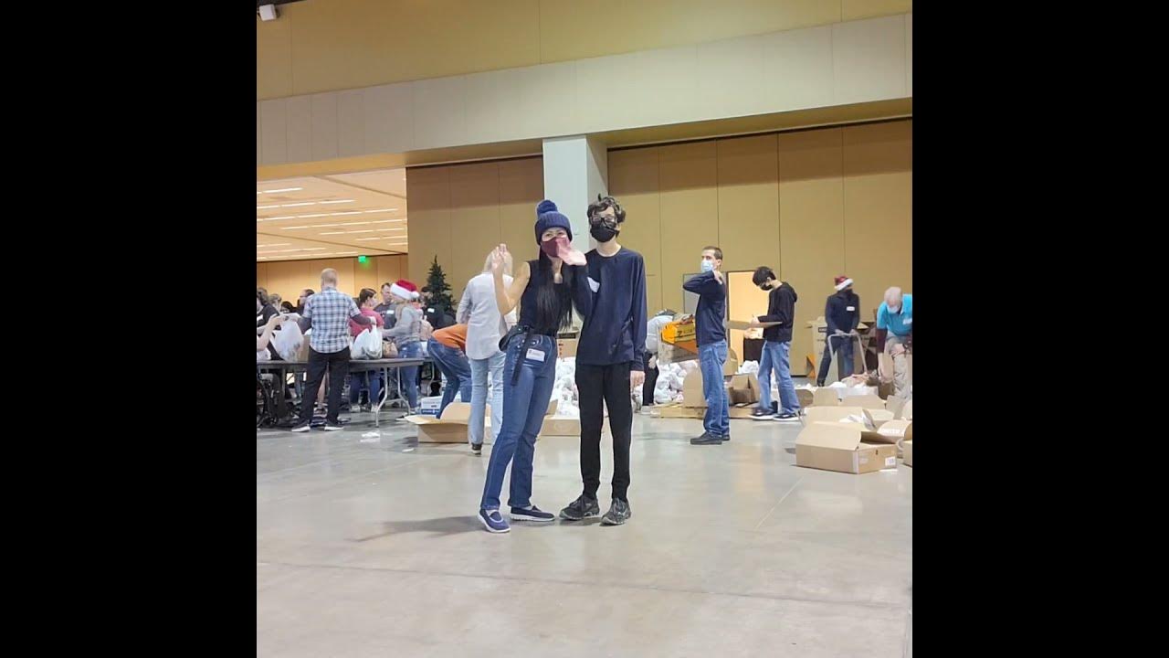 2021 Christmas Dinner Phoenix Convention Center Pack Goody Bags