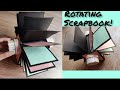 Easy rotating scrapbook tutorial,how to makerotating scrapbook,scrapbook tutorial,rotating scrapbook