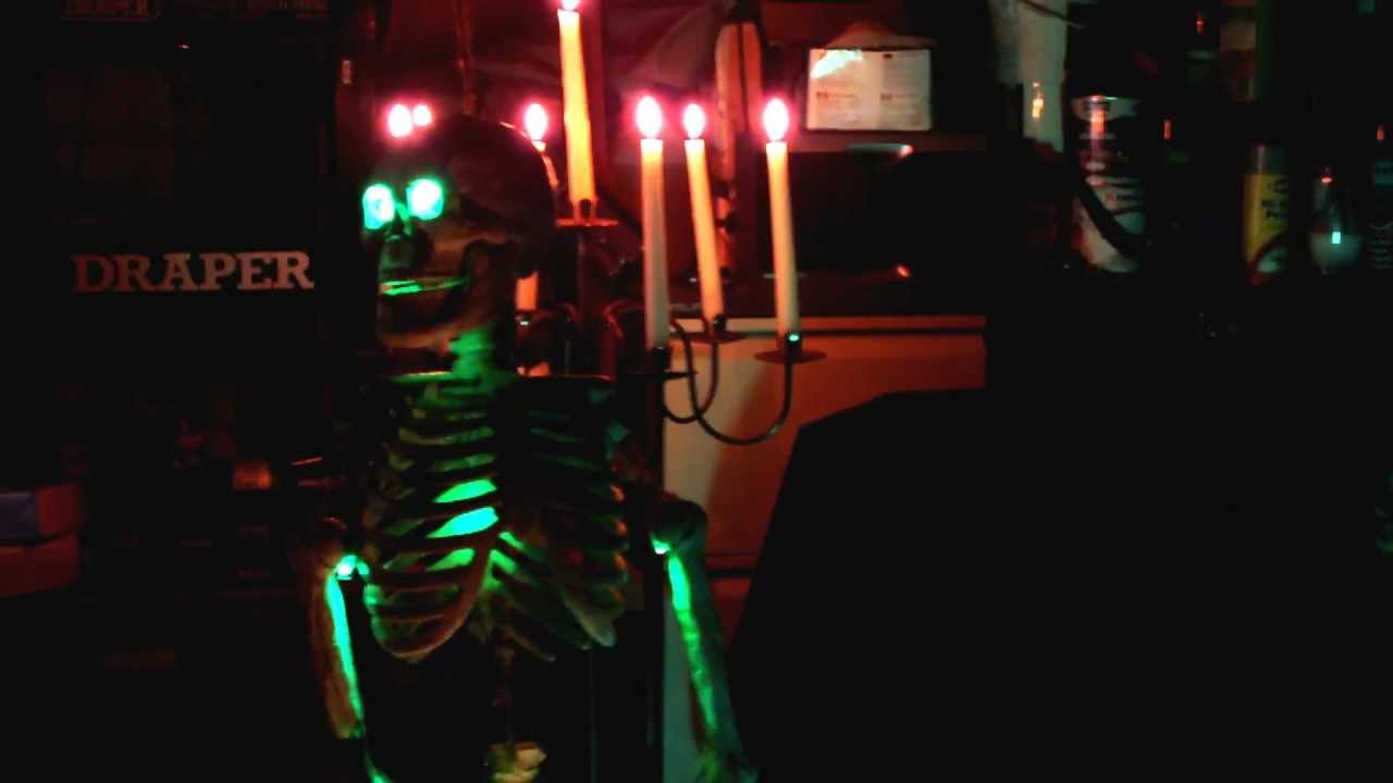 halloween home made props ( fred in a rocking chair) YouTube