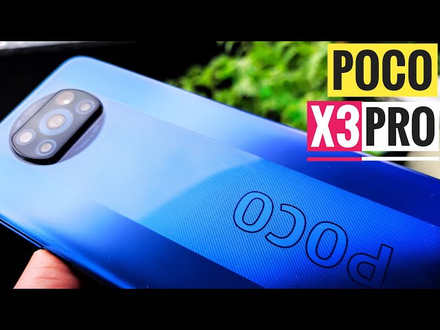 POCO X3 PRO Frost Blue - YouTube