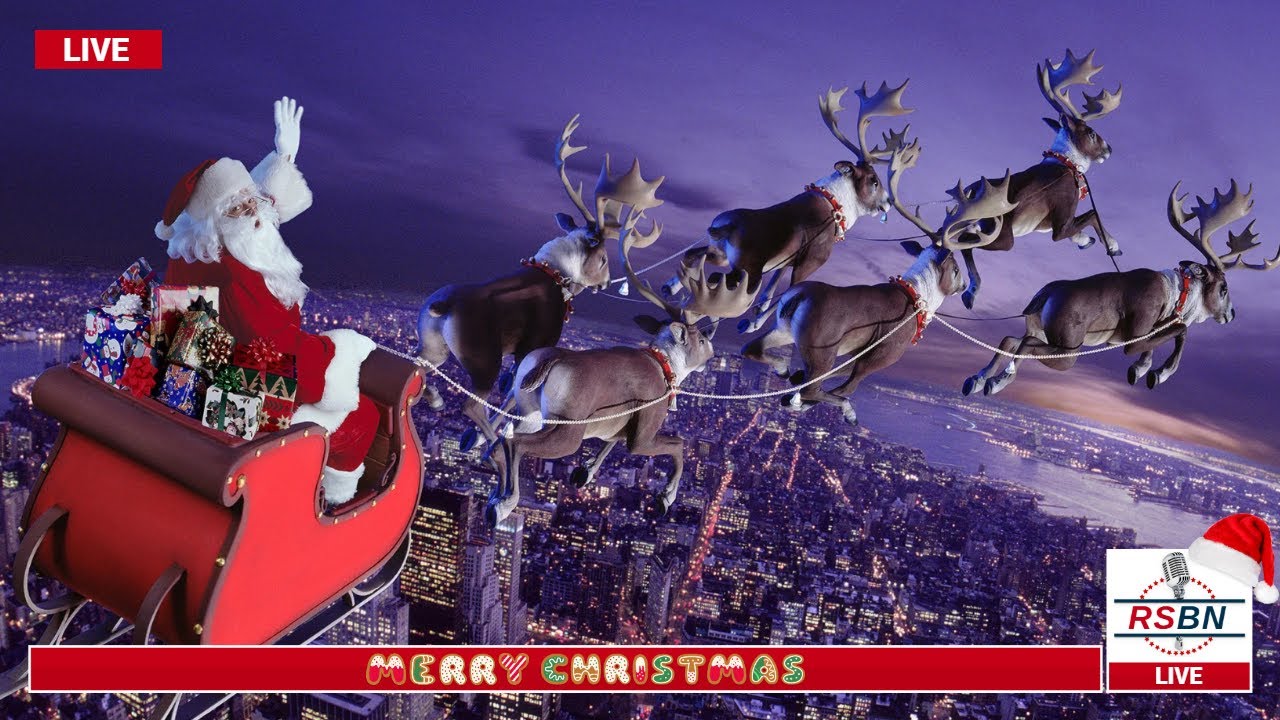 santatracker  New  🔴 LIVE: Tracking Santa on Christmas Eve 2021 NORAD Santa Tracker 🎅