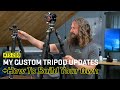 Approaching the scene 208 my custom tripod updates  how to build your own