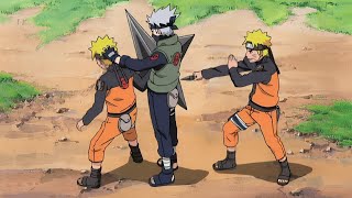 Kakashi Wants to test Naruto's training,Kakashi vs Naruto & Sakura|naruto return to village(Eng Dub)
