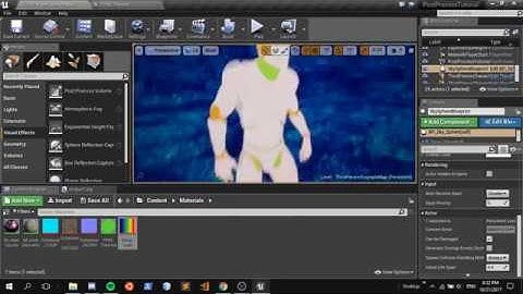 UE4 - Thermal Vision Effect