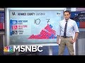 GOP Underperforms Outside Of Donald Trump Base In Virginia Races | Rachel Maddow | MSNBC