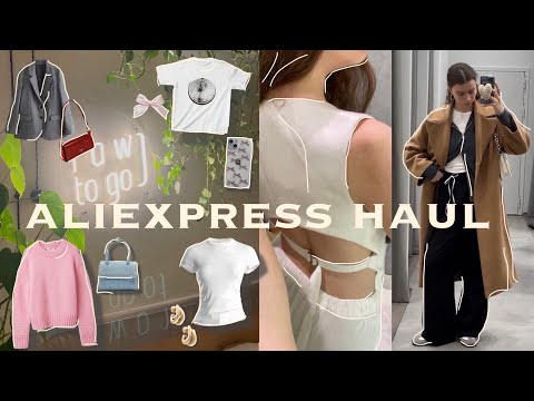 распаковка c aliexpress! вещи из пинтерест и обновление гардероба🤲🏻