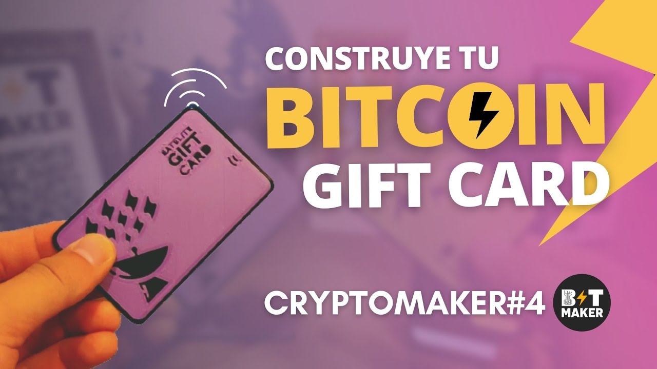 ¿Cómo crear una tarjeta regalo de Bitcoin Lightning? | Bitcoin lightning |  NFC