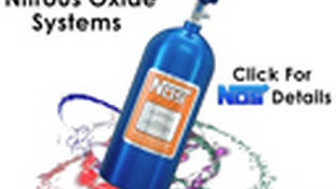 What is NOS ? - Nitrous Oxide Systems - How NOS creates power